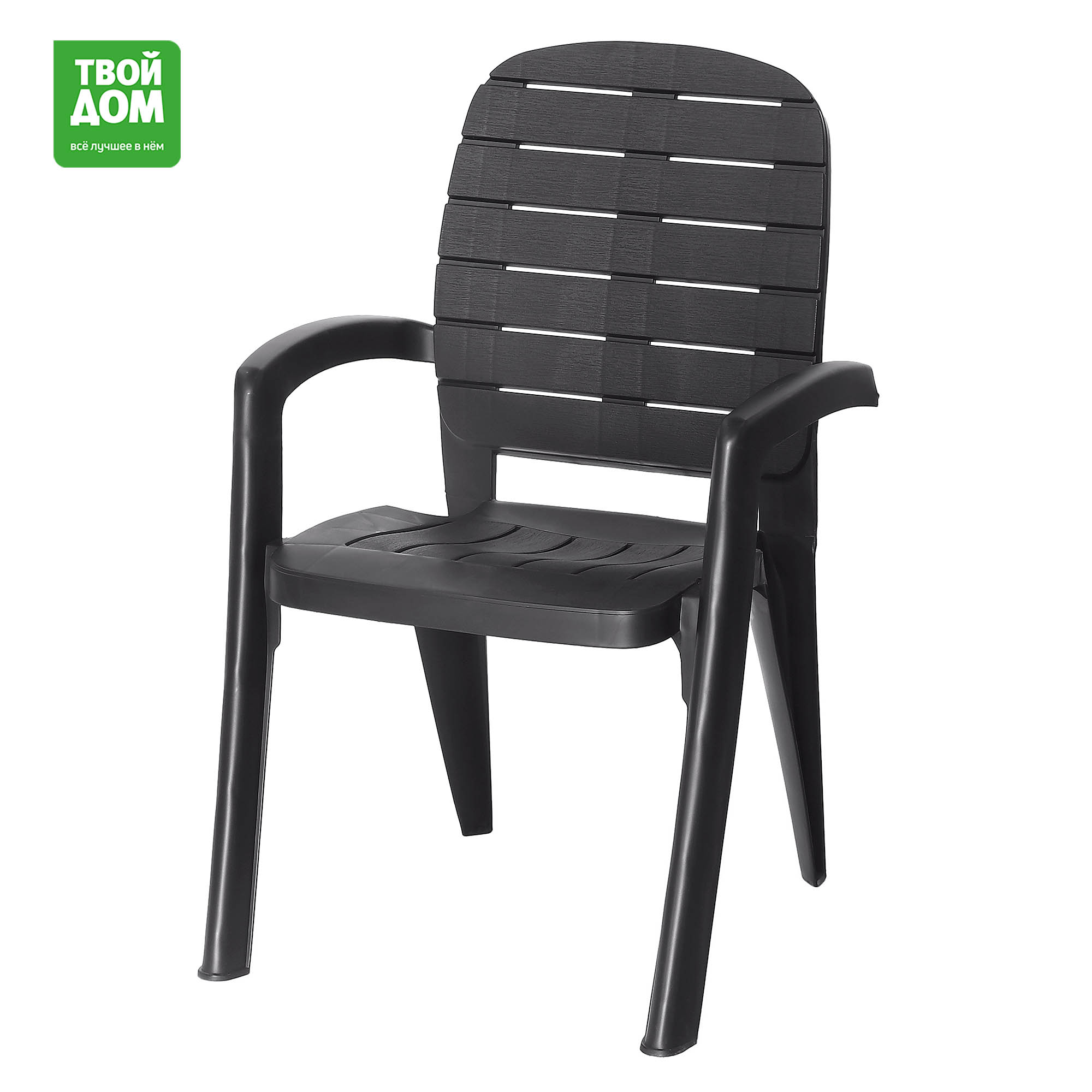 Кресло Элластик-пласт Прованс шоколадный